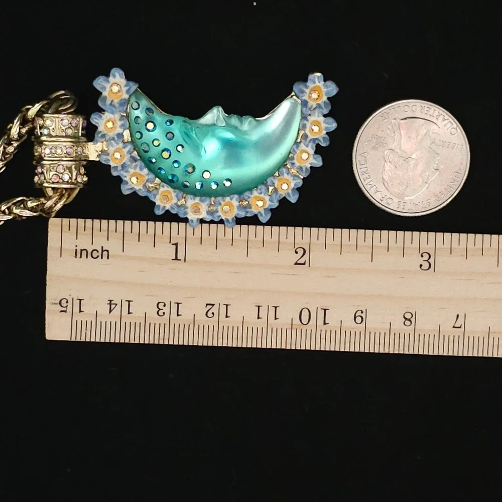 Kirks‎ Folly Goddess Moon Magnetic Necklace & Pendant 30